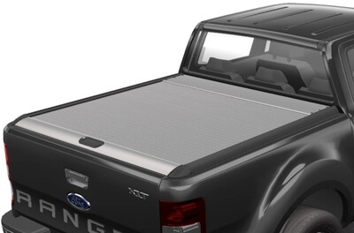 Mountain Top Roll Aluminium Roller Shutter Tonneau Cover - Ford Ranger Double Cab