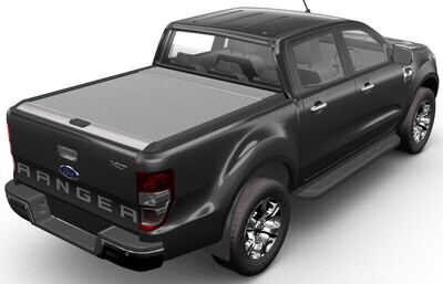 Mountain Top Roll Aluminium Roller Shutter Tonneau Cover - Ford Ranger Double Cab
