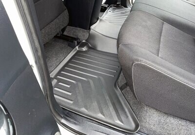 MaxPro Floor Mats Tailored Rear - Toyota Hilux 16+ Double Cab