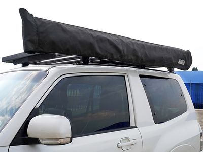 Big Country Ostrich Wing Junior Awning LHS Grey Canvas