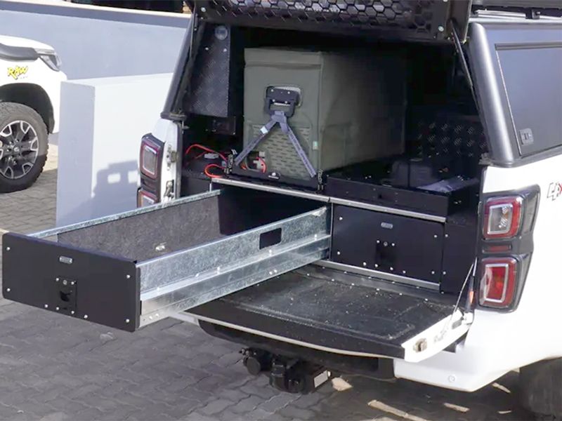 Big Country Zambezi Drawer System Isuzu D-Max D/C