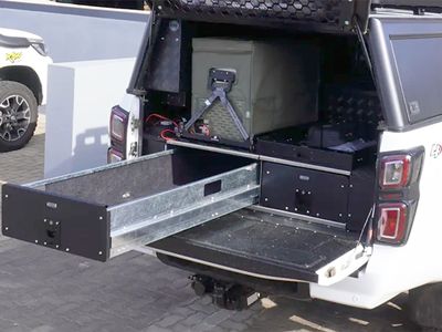 Big Country Zambezi Drawer System Isuzu D-Max D/C
