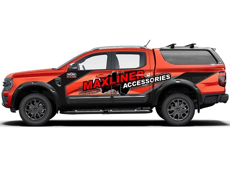 Max Wheel Arch Extension Kit in Black Textured -  Ford Ranger 2023+