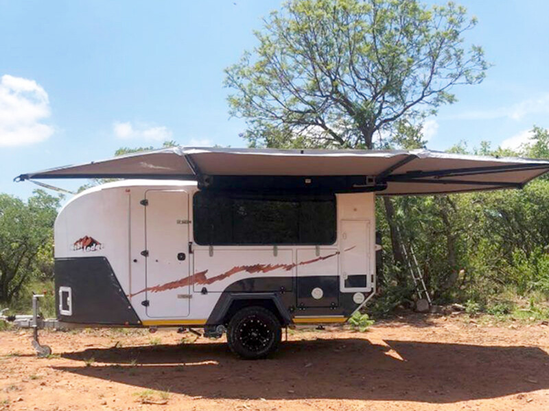 Quick Pitch Weathershade Awning Maxx LHS