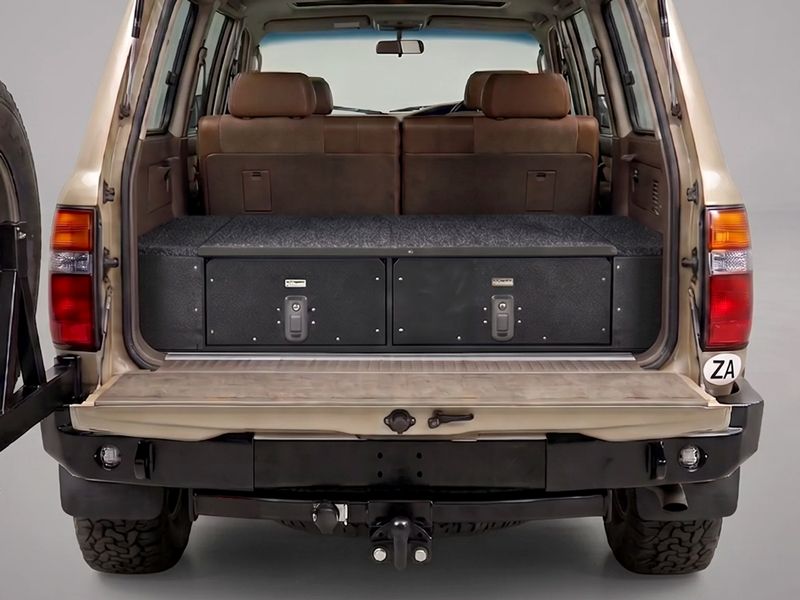 Big Country Savute Twin Drawers Toyota Land Cruiser 100 Series