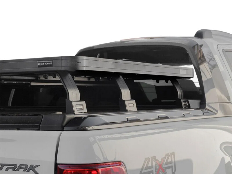 Front Runner Ford Ranger Wildtrak 2012+ Securi-Lid Roll Top Slimline II Load Bed Rack Kit