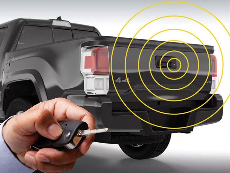Tailgate Remote Central Locking Kit Toyota Hilux 16+