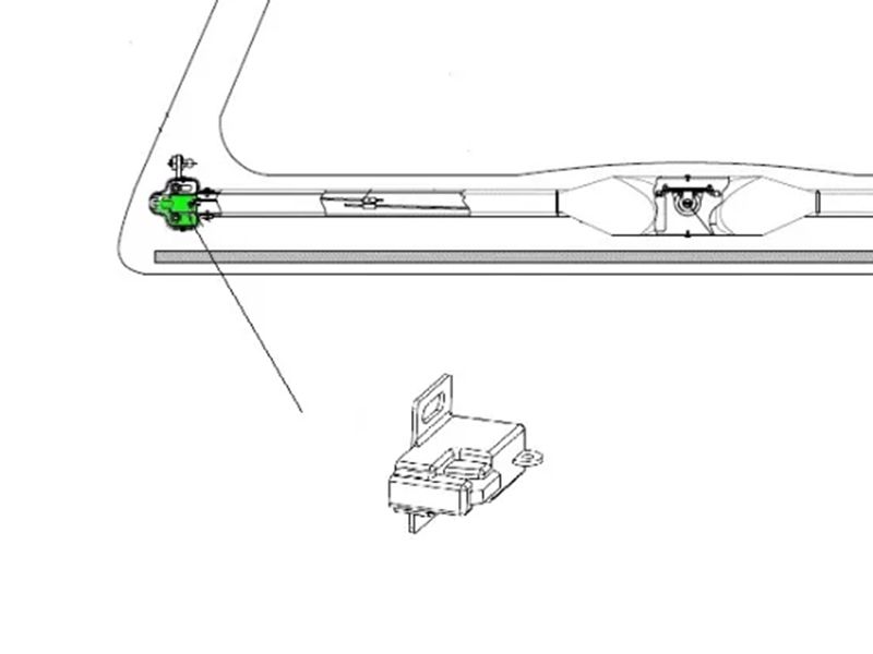 Road Ranger Spare Part: Lock Latch