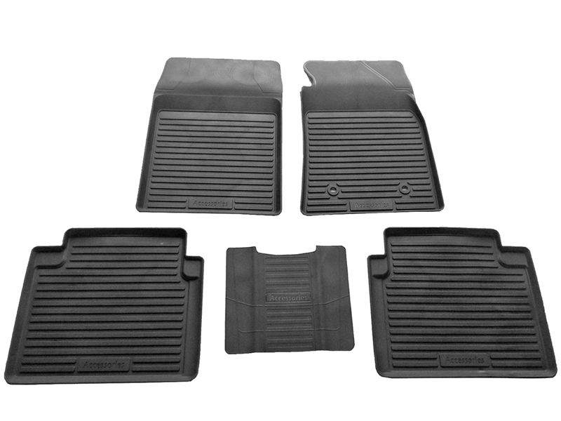 EVA Rubber Floor Mats 5pc Set - Toyota Hilux Vigo 2006-2016 Double Cab