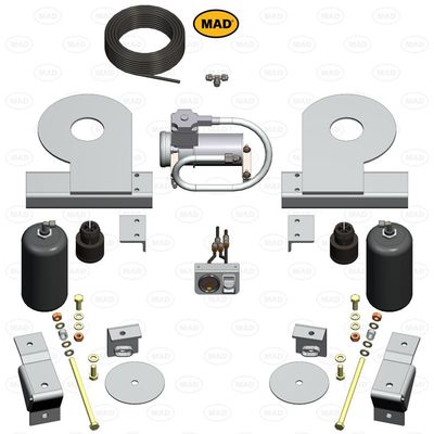 MAD Suspension Air Master Comfort VOLKSWAGEN Transporter T6. T6.1