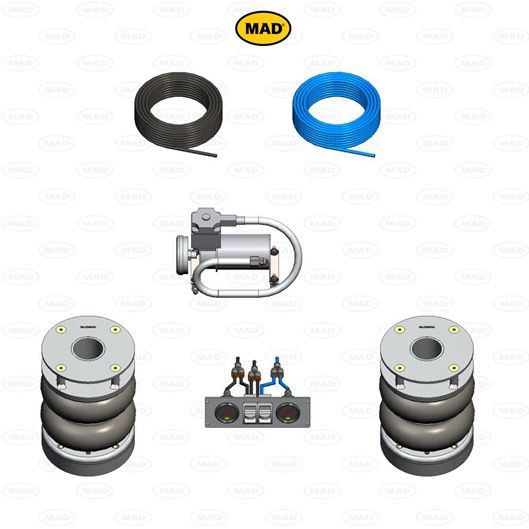 MAD Suspension Air Master Ultimate VOLKSWAGEN Transporter T6. T6.1