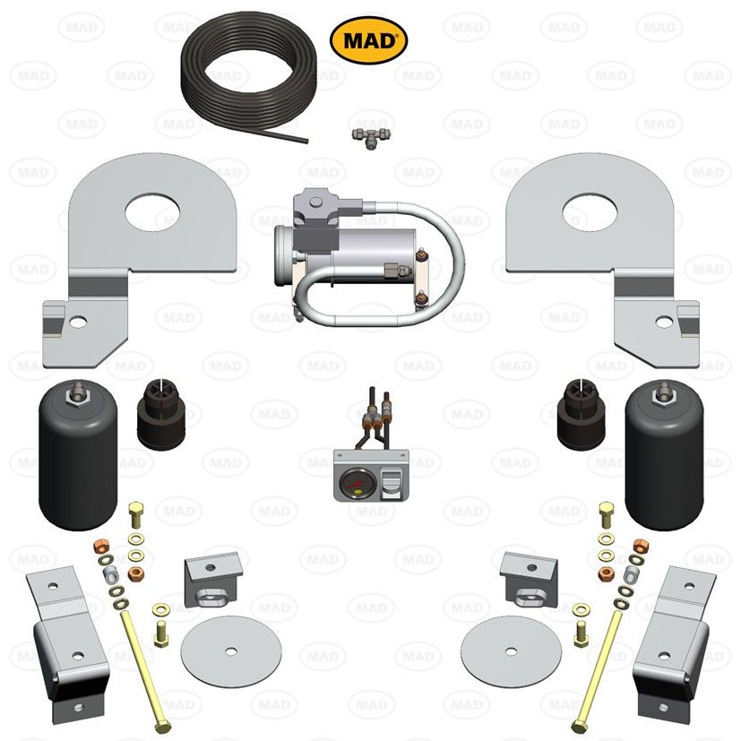 MAD Suspension Air Master Comfort VOLKSWAGEN Transporter T5. T5GP