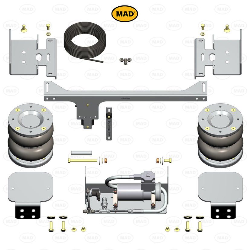 MAD Suspension Air Master Automatic VAUXHALL Movano Mk II/B (X62)
