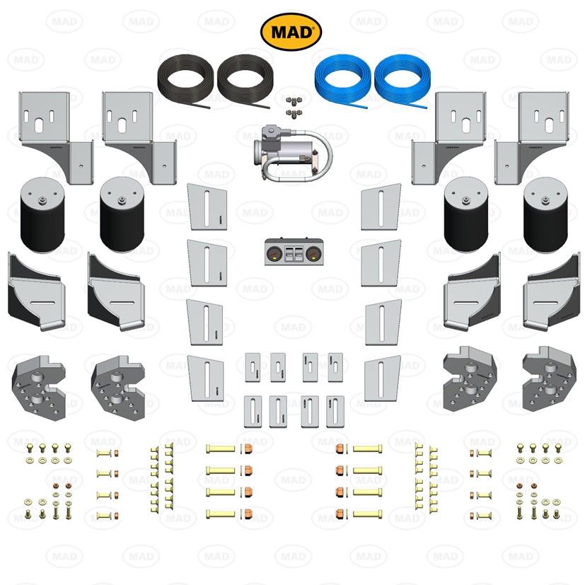 MAD Suspension Air Master Comfort VAUXHALL Movano + AL-KO AMC-F2 (U9)