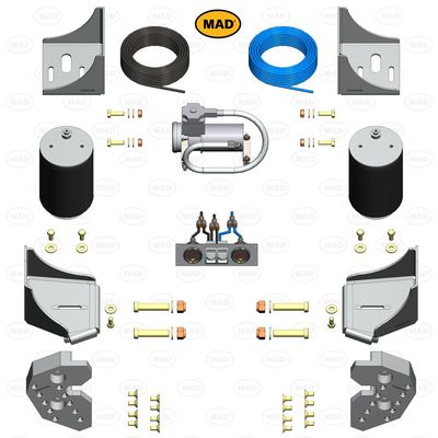 MAD Suspension Air Master Comfort VAUXHALL Movano + AL-KO AMC-F1 (U9)