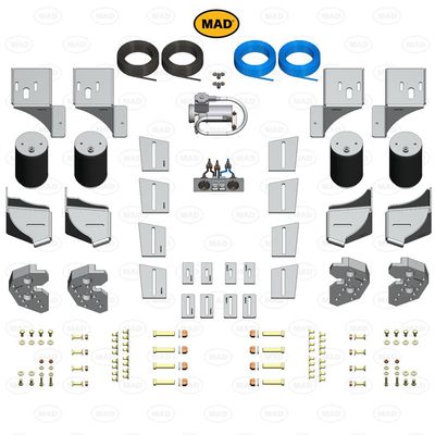 MAD Suspension Air Master Comfort VAUXHALL Movano + AL-KO AMC-F2 (U9)