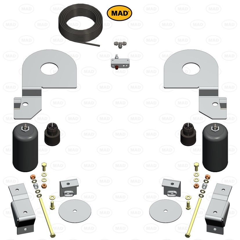 MAD Suspension Air Master Basic VOLKSWAGEN Transporter T6. T6.1