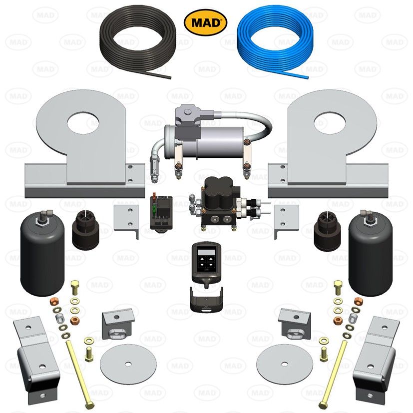 MAD Suspension Air Master Premium VOLKSWAGEN Transporter T6. T6.1