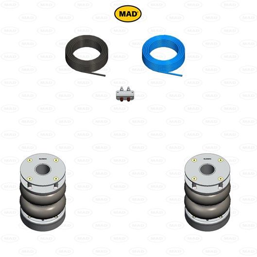 MAD Suspension Air Master Ultimate VOLKSWAGEN Transporter T5. T5GP