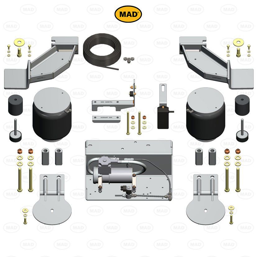 MAD Suspension Air Master Ultra Automatic VAUXHALL Movano Mk III/C (U9)