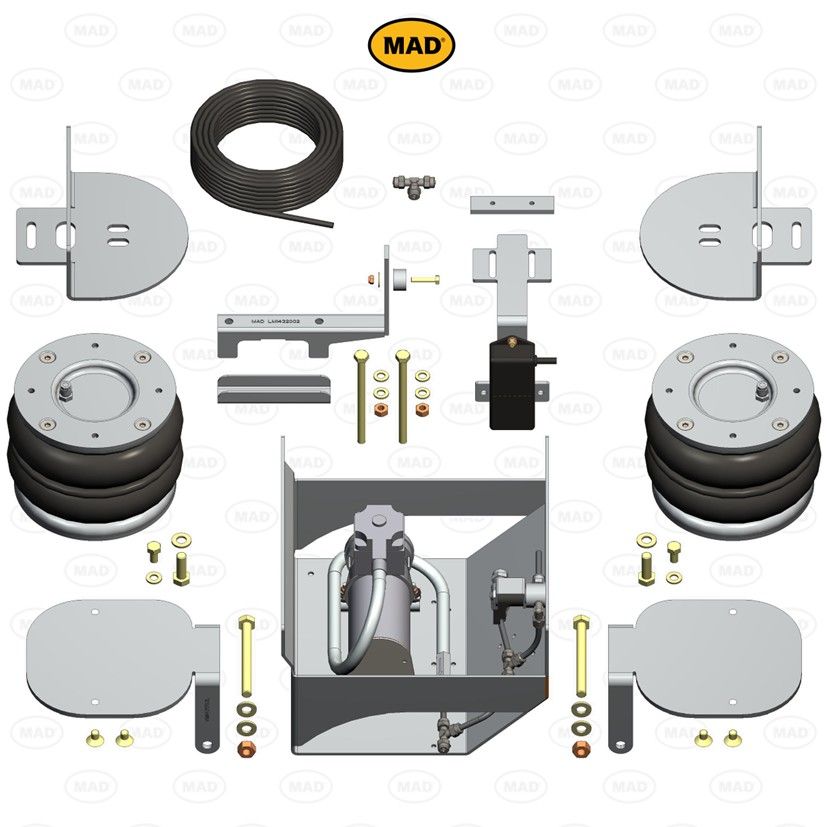 MAD Suspension Air Master Automatic VAUXHALL Movano Mk II/B (X62)