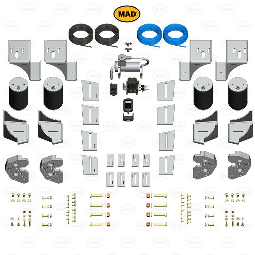 MAD Suspension Air Master Premium VAUXHALL Movano + AL-KO AMC-F2 (U9)