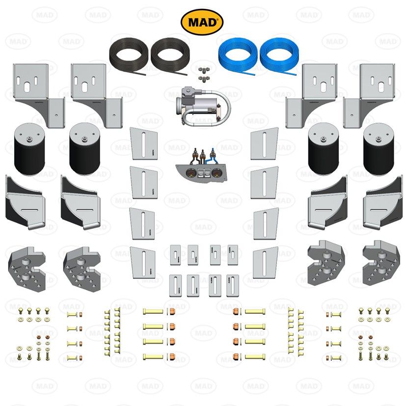 MAD Suspension Air Master Comfort VAUXHALL Movano + AL-KO AMC-F2 (U9)
