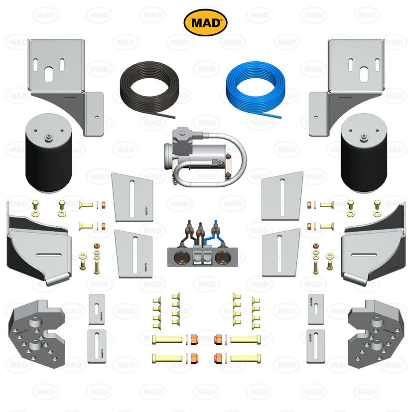 MAD Suspension Air Master Comfort VAUXHALL Movano + AL-KO AMC-F1 (U9)