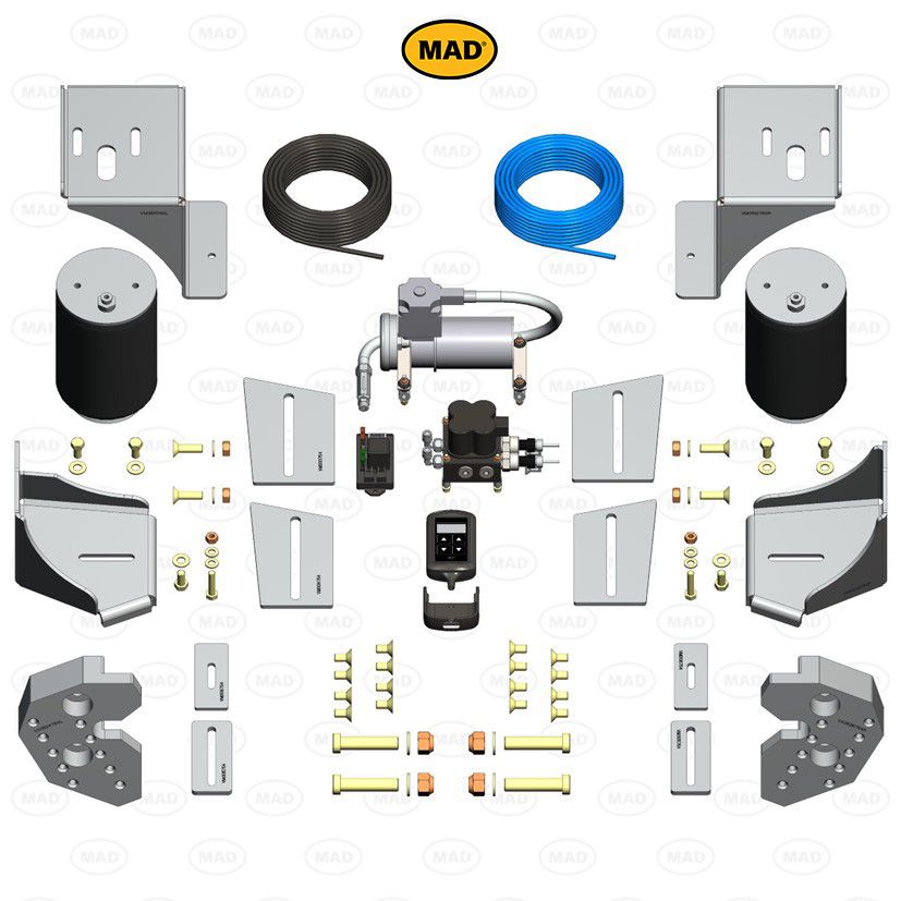 MAD Suspension Air Master Premium VAUXHALL Movano + AL-KO AMC-F1 (U9)