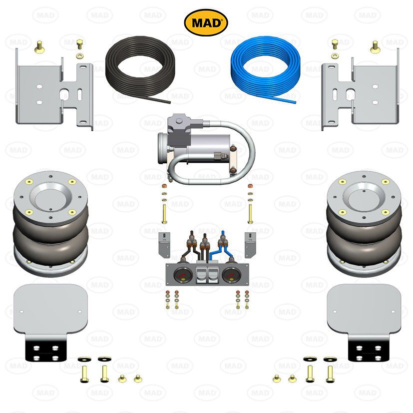 MAD Suspension Air Master Comfort VAUXHALL Movano Mk II/B (X62)