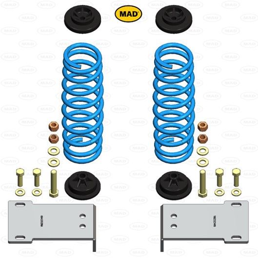 MAD Suspension Auxiliary Coil Springs SSANGYONG Grand Musso