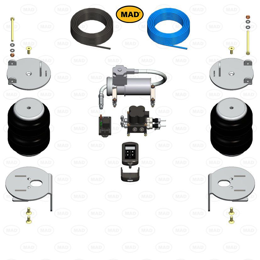 MAD Suspension Air Master Premium TOYOTA Hi-Lux VIII (N1)