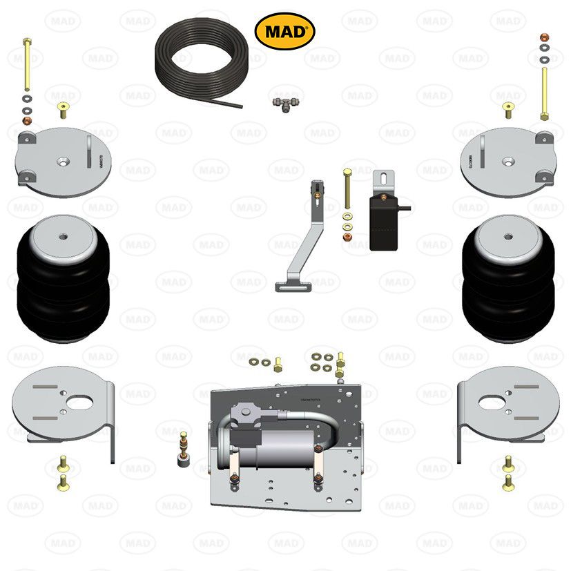 MAD Suspension Air Master Automatic TOYOTA Hi-Lux VIII (N1)