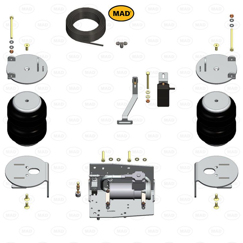 MAD Suspension Air Master Automatic TOYOTA Hi-Lux VIII (N1)
