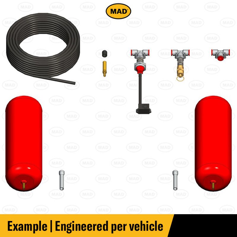 MAD Suspension Air Master Light TOYOTA Land Cruiser 80