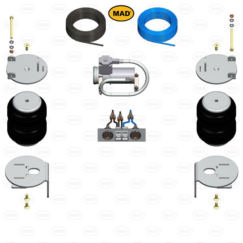 MAD Suspension Air Master Comfort TOYOTA Hi-Lux VIII (N1)