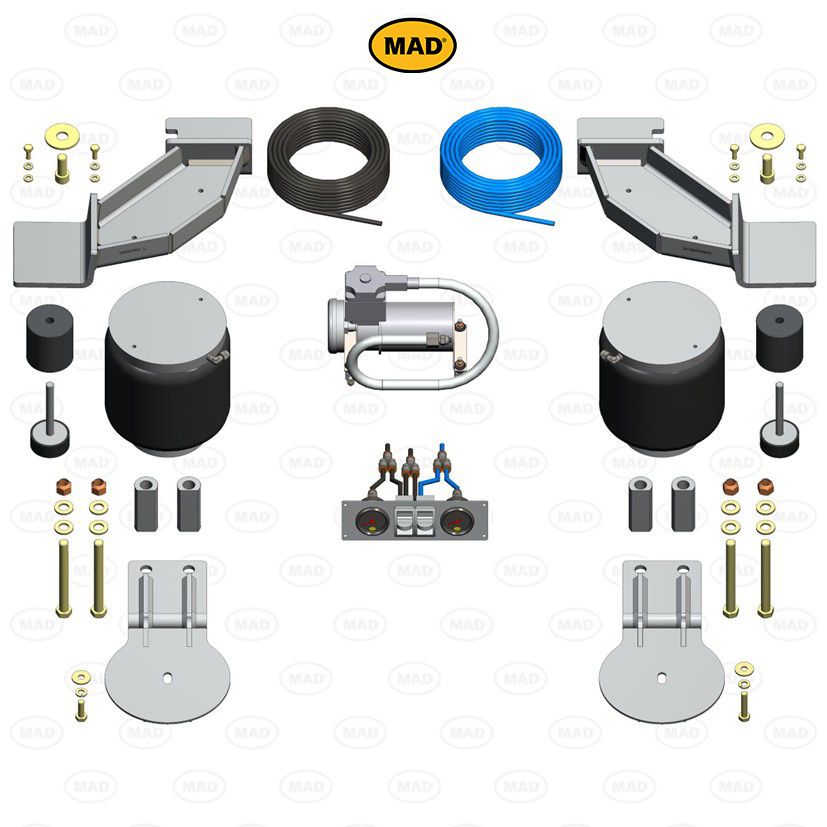 MAD Suspension Air Master Ultra Comfort TOYOTA Proace max MFY. MFQ
