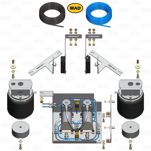 MAD Suspension Air Master Ultimate OPEL Zafira Life K0