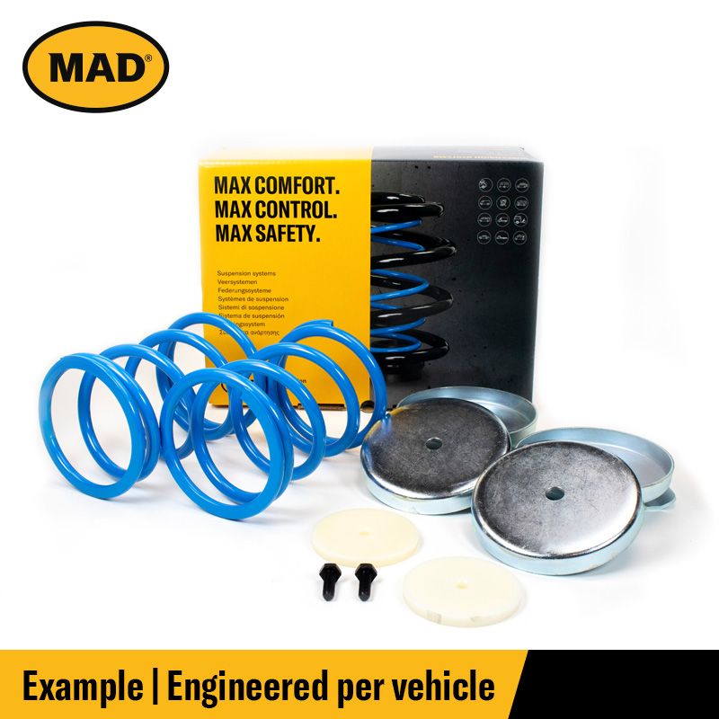 MAD Suspension Auxiliary Coil Springs PEUGEOT Boxer + AL-KO AMC-F1