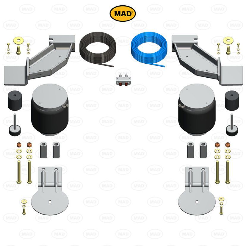 MAD Suspension Air Master Ultra Basic PEUGEOT Boxer Y. 250. 290