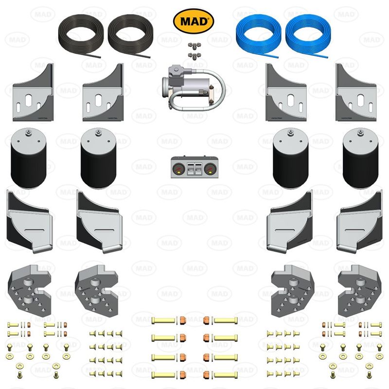 MAD Suspension Air Master Comfort PEUGEOT Boxer + AL-KO AMC-F2 (X250/X290)
