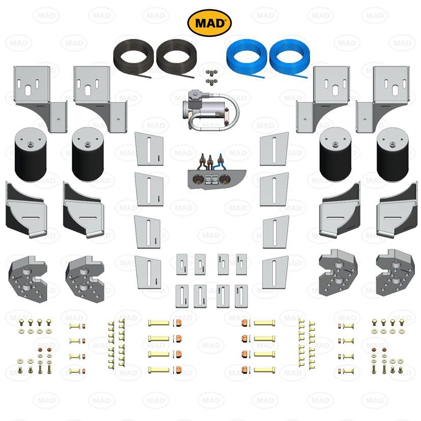 MAD Suspension Air Master Comfort PEUGEOT Boxer + AL-KO AMC-F2 (X250/X290)