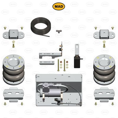 MAD Suspension Air Master Automatic RAM Promaster 1500. 2500. 3500