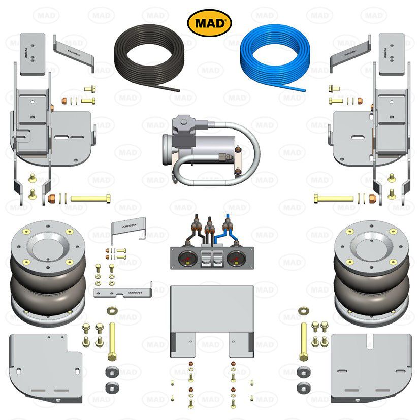 MAD Suspension Air Master Comfort MERCEDES-BENZ Sprinter 907. 5.0t