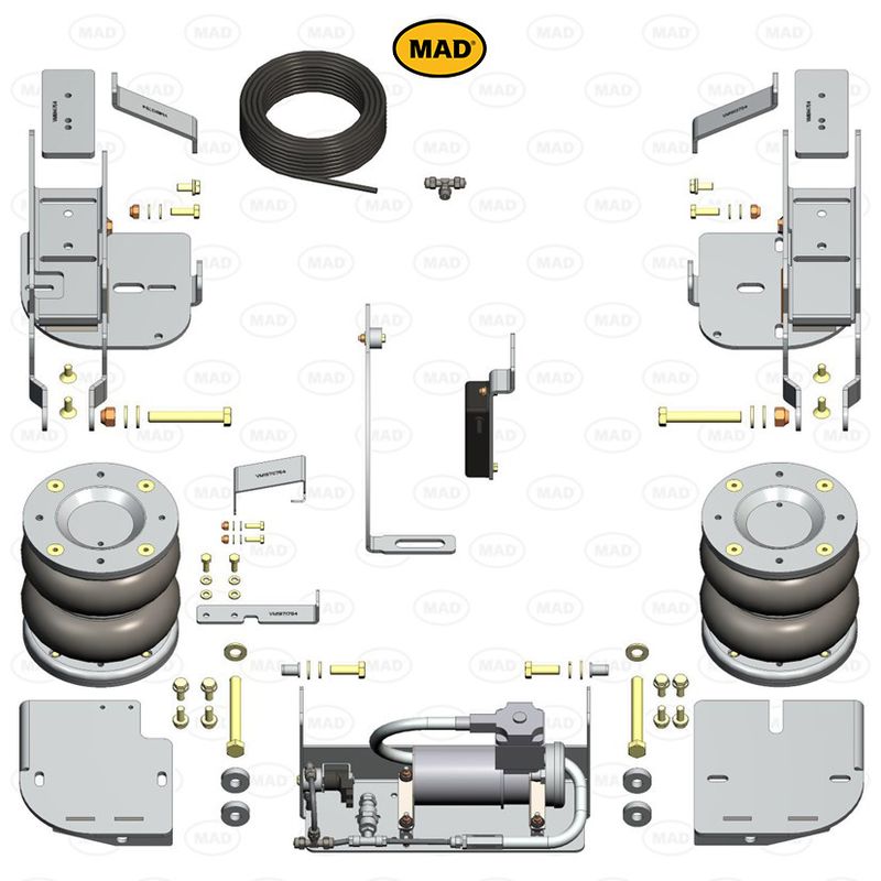 MAD Suspension Air Master Automatic MERCEDES-BENZ Sprinter 907. 5.0t