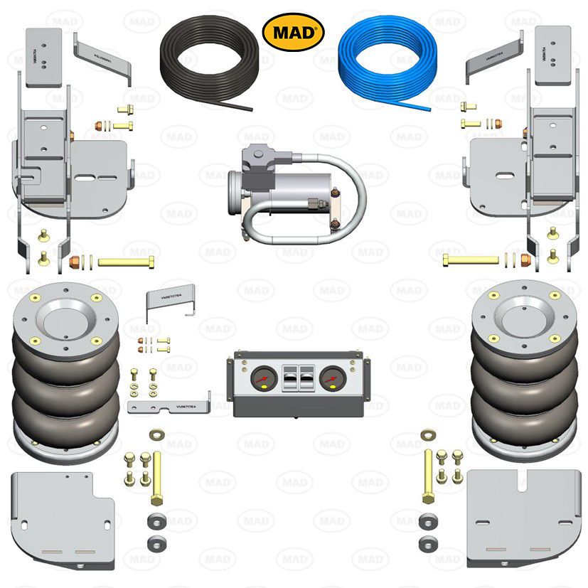 MAD Suspension Air Master Comfort MERCEDES-BENZ Sprinter 907. 5.0t