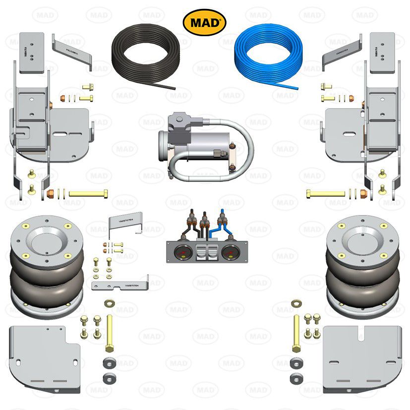 MAD Suspension Air Master Comfort MERCEDES-BENZ Sprinter 906._4.6-5.0t
