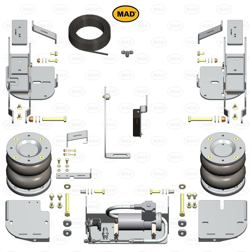 MAD Suspension Air Master Automatic MERCEDES-BENZ Sprinter 906._4.6-5.0t