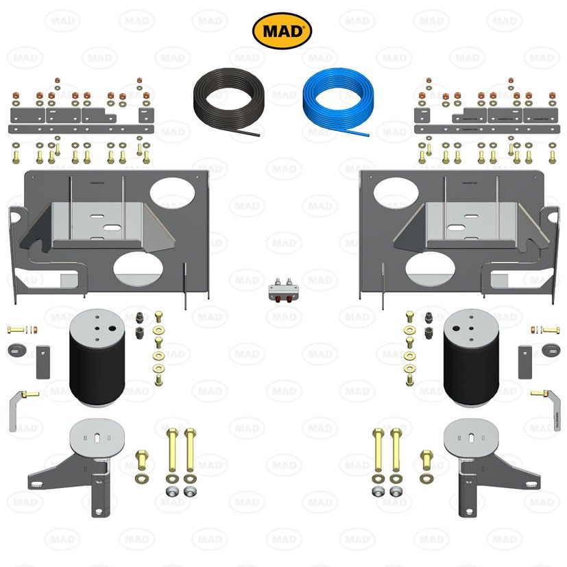 MAD Suspension Air Master Basic MERCEDES-BENZ Sprinter + HYMER SLC chassis SLC (910)