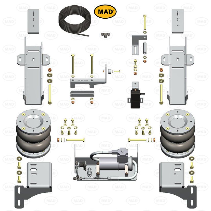 MAD Suspension Air Master Automatic MERCEDES-BENZ Sprinter 907. 3.0-3.5t